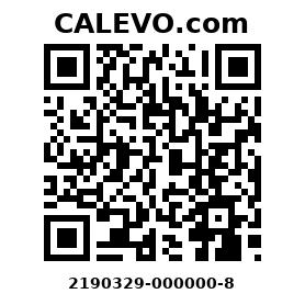 Calevo.com Preisschild 2190329-000000-8
