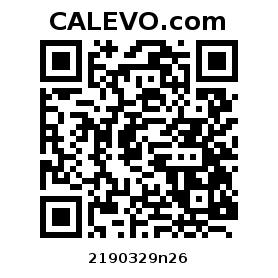 Calevo.com Preisschild 2190329n26