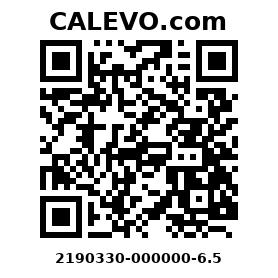 Calevo.com Preisschild 2190330-000000-6.5