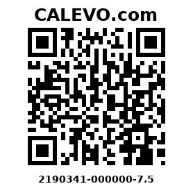 Calevo.com Preisschild 2190341-000000-7.5
