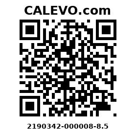 Calevo.com Preisschild 2190342-000008-8.5