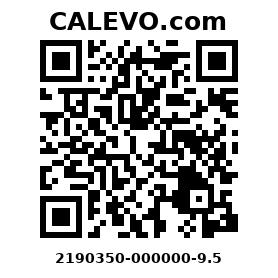 Calevo.com Preisschild 2190350-000000-9.5