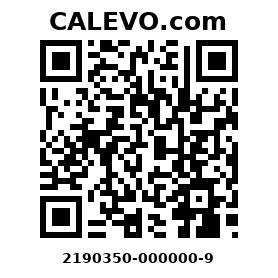 Calevo.com Preisschild 2190350-000000-9