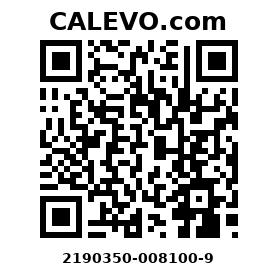 Calevo.com Preisschild 2190350-008100-9