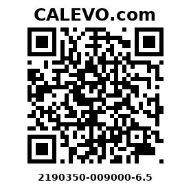 Calevo.com Preisschild 2190350-009000-6.5