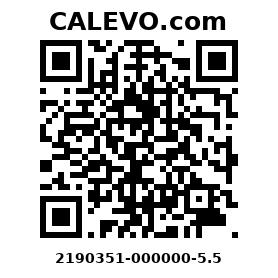 Calevo.com Preisschild 2190351-000000-5.5