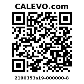 Calevo.com Preisschild 2190353s19-000000-8