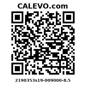 Calevo.com Preisschild 2190353s19-009000-8.5