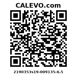 Calevo.com Preisschild 2190353s19-009135-6.5