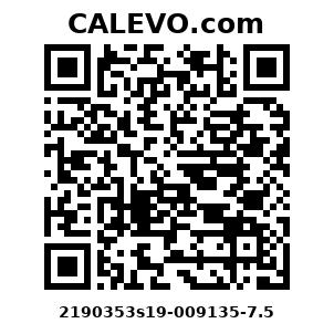 Calevo.com Preisschild 2190353s19-009135-7.5