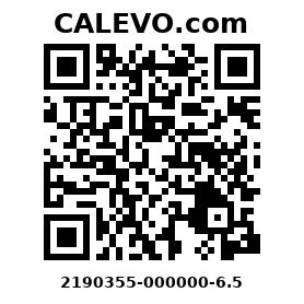 Calevo.com Preisschild 2190355-000000-6.5
