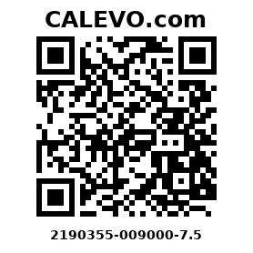 Calevo.com Preisschild 2190355-009000-7.5