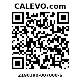 Calevo.com Preisschild 2190390-007000-S