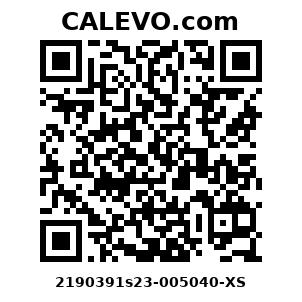 Calevo.com Preisschild 2190391s23-005040-XS