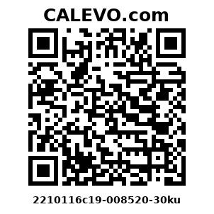 Calevo.com Preisschild 2210116c19-008520-30ku