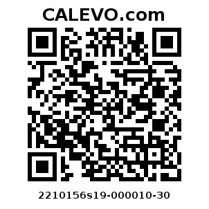 Calevo.com Preisschild 2210156s19-000010-30